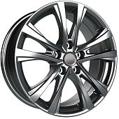 R17 7,0*17 5*112 +40 57,1 КиК КС776 (ZV Tiguan) дарк платинум Автомобильный диск
