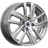 R15 6*15 4*98 +35 58,5 КиК Хант KC1034 Дарк платинум Автомобильный диск