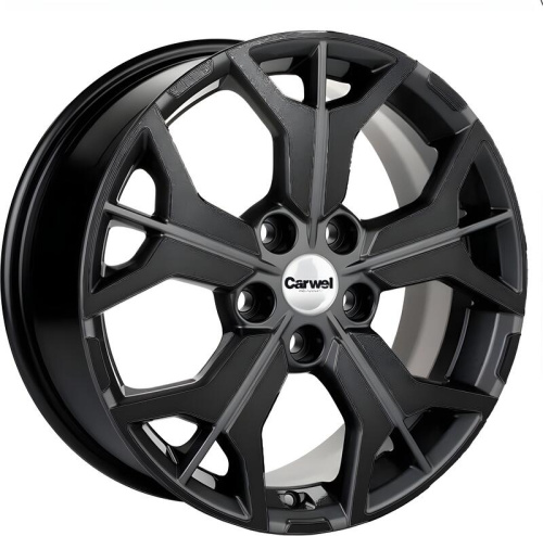 R16 6,5*16 5*114,3 +45 67,1 Carwel Енисей 249 (СХ-30) BK Автомобильный диск