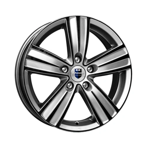 R17 7,5*17 5*130 +55 71,6 КиК да Винчи КС528 блэк платинум Автомобильный диск